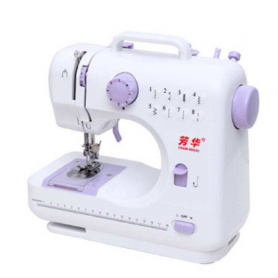 Superior many kinds of stitches available small mini household sewing machine 505A for sale