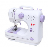 Superior many kinds of stitches available small mini household sewing machine 505A for sale