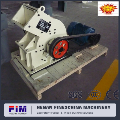 Sand making stone crusher machine small portable laboratory hammer crusher