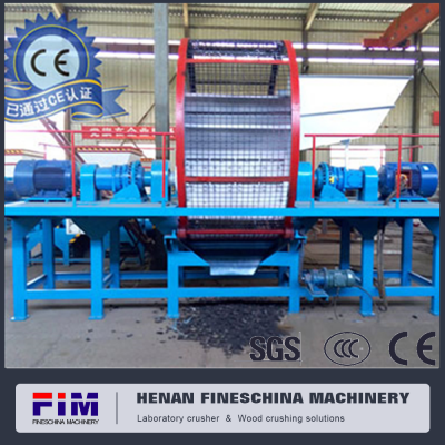 Best price scrap car tire crusher with honest service from Fineschina