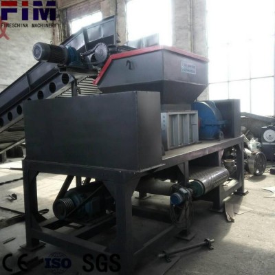 industrial twin shaft shredder / Smart plastic shredder /Automatic plastic crusher