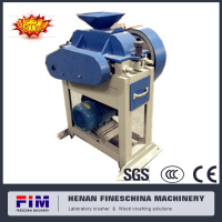 lab double roll crusher